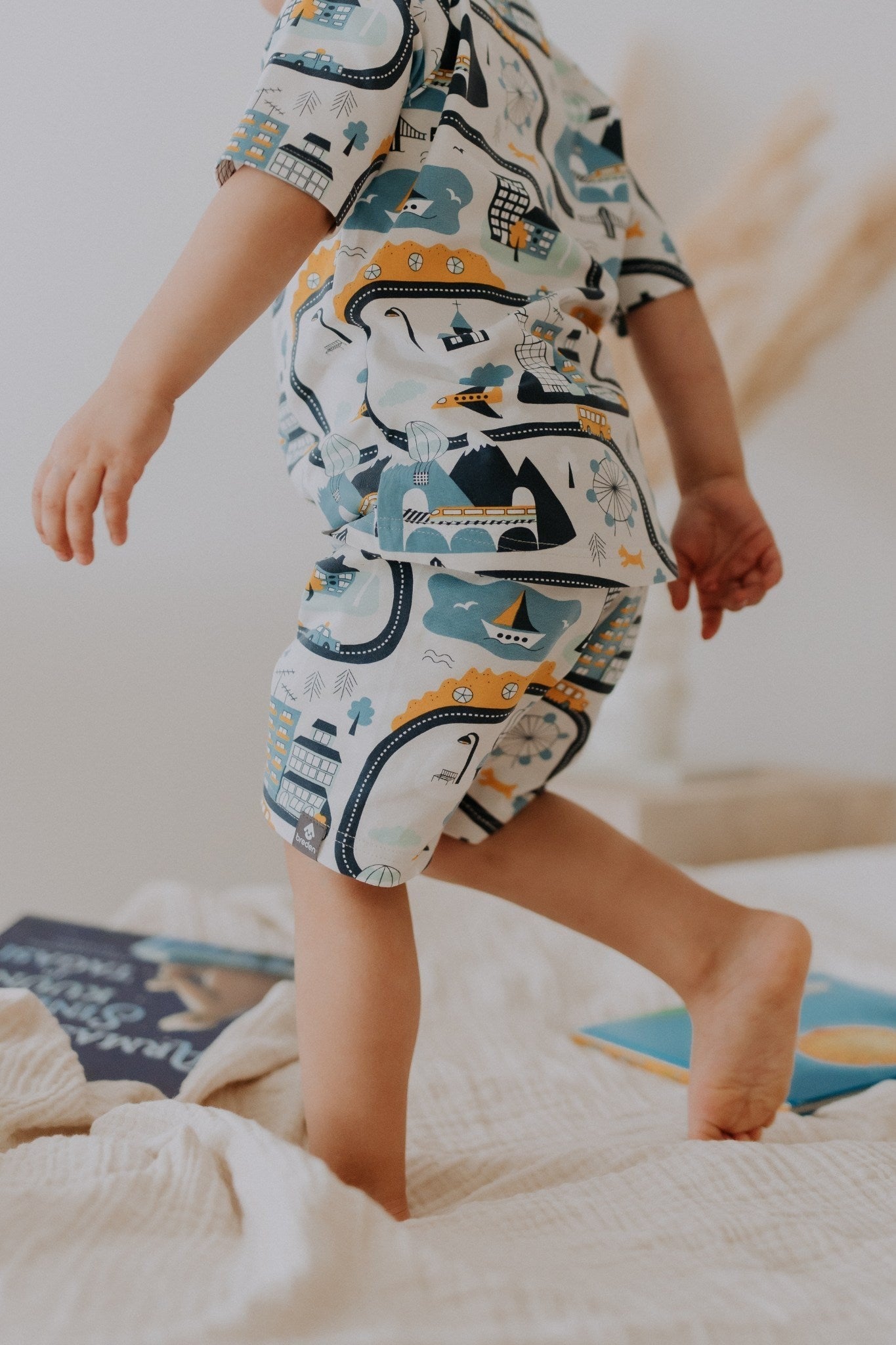 Sleepwear BELA 2-Piece Kids Pajama Set - Comfortable & Durable Cotton by Breden at www.brixbailey.com