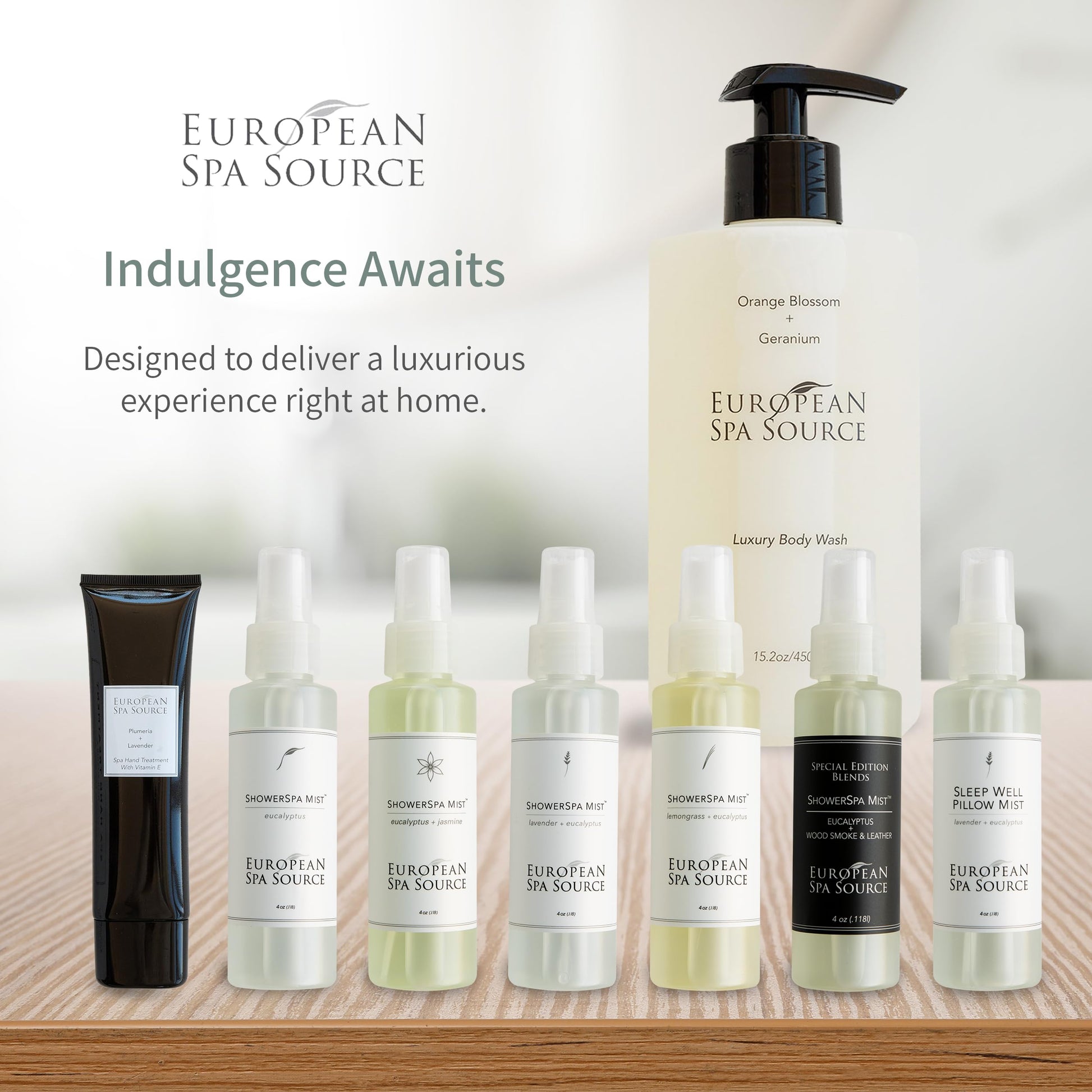 Energizing Lemongrass and Eucalyptus Shower Spa Mist 4 fl oz