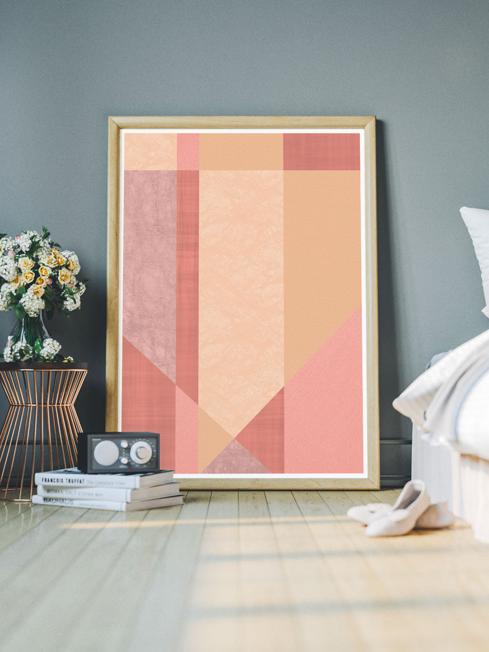 Geometric Abstract Art Print Shrine