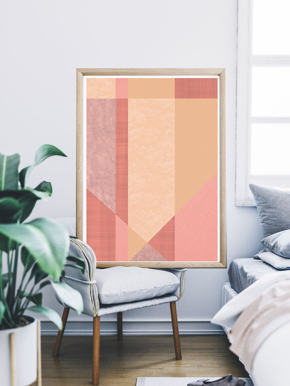 Geometric Abstract Art Print Shrine