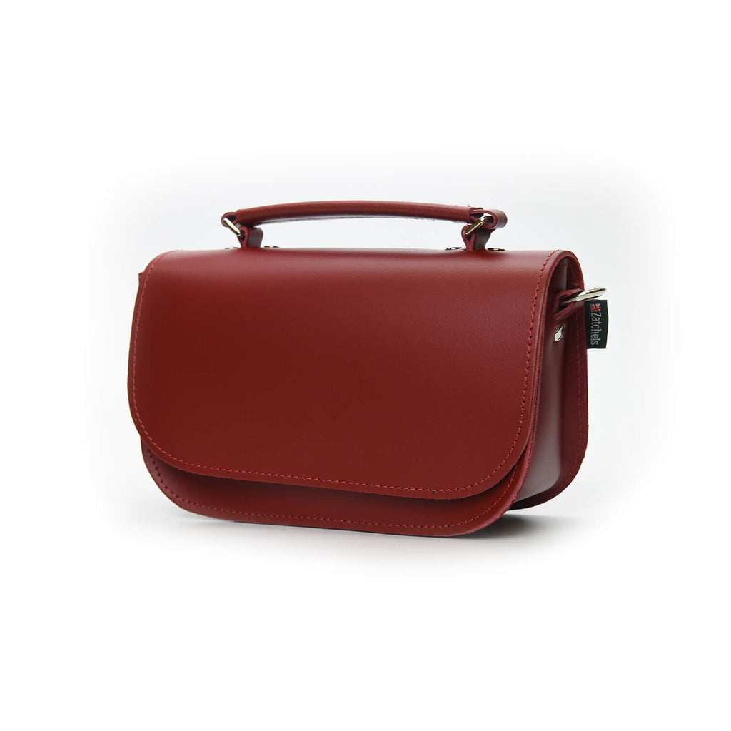Aura Handmade Red Leather Bag