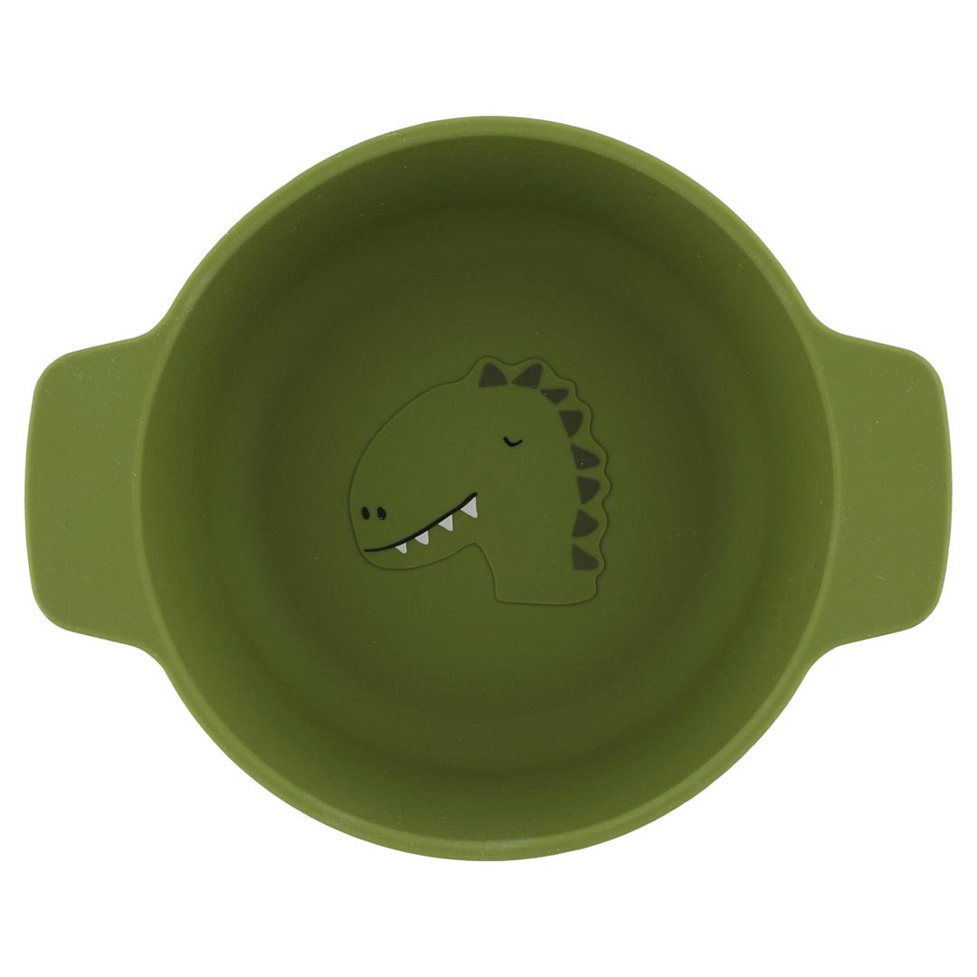 Durable & Safe Silicone Bowl for Kids - Microwave & Dishwasher Safe, Featuring Fun Animal Designs by Trixie Baby at www.brixbailey.com
