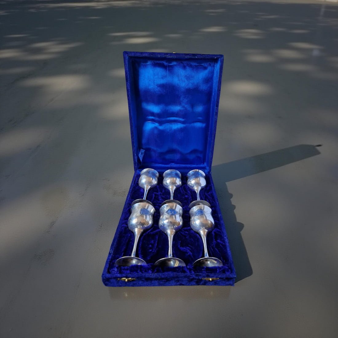 Small Goblets in Velvet Box