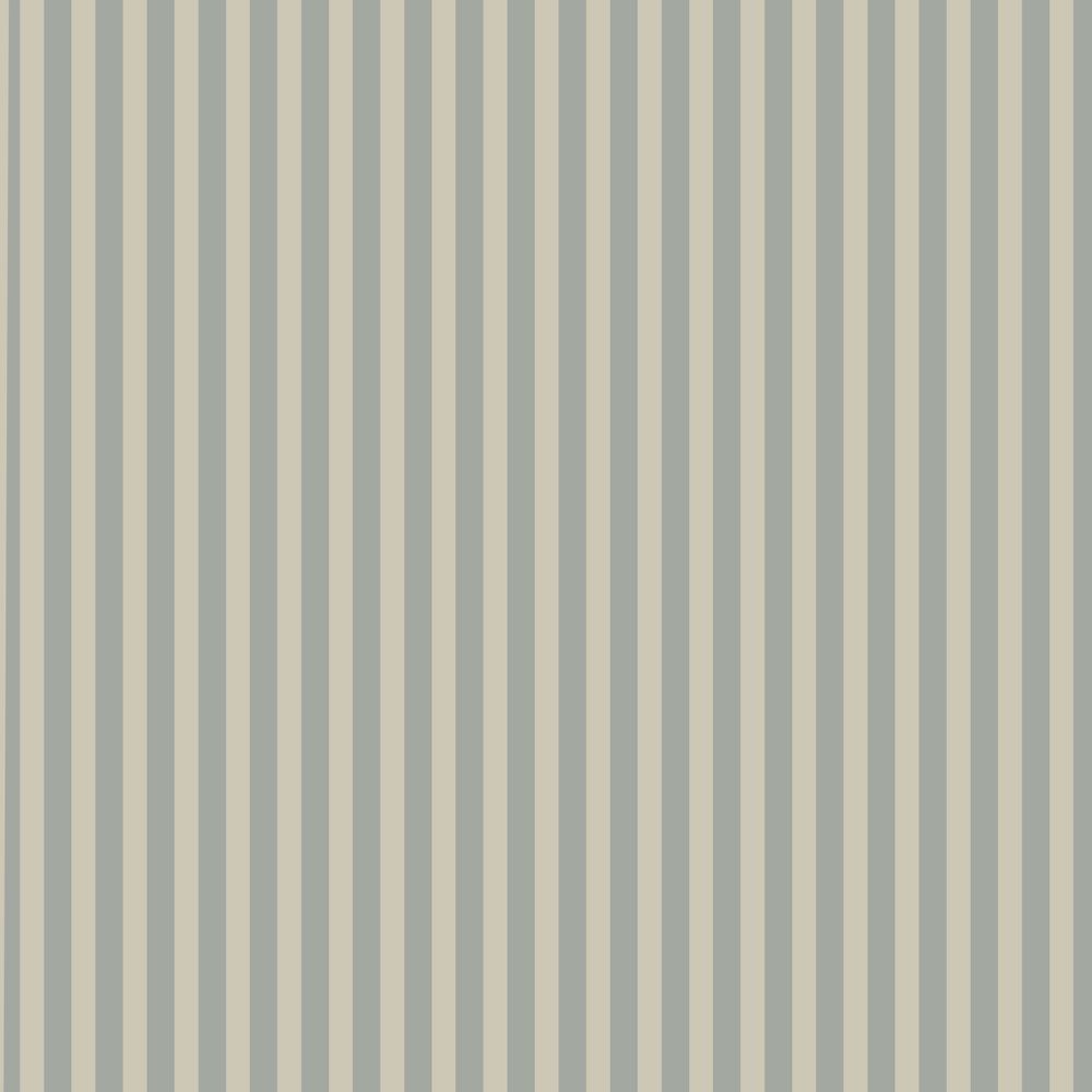 Simple Vintage Stripes Wallpaper - Beige And Blue