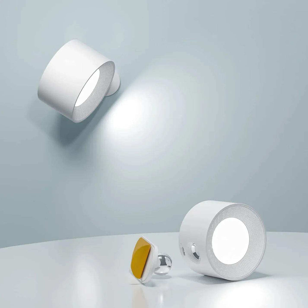 Wall Lamp Cordless Rechargeable Rotating Light