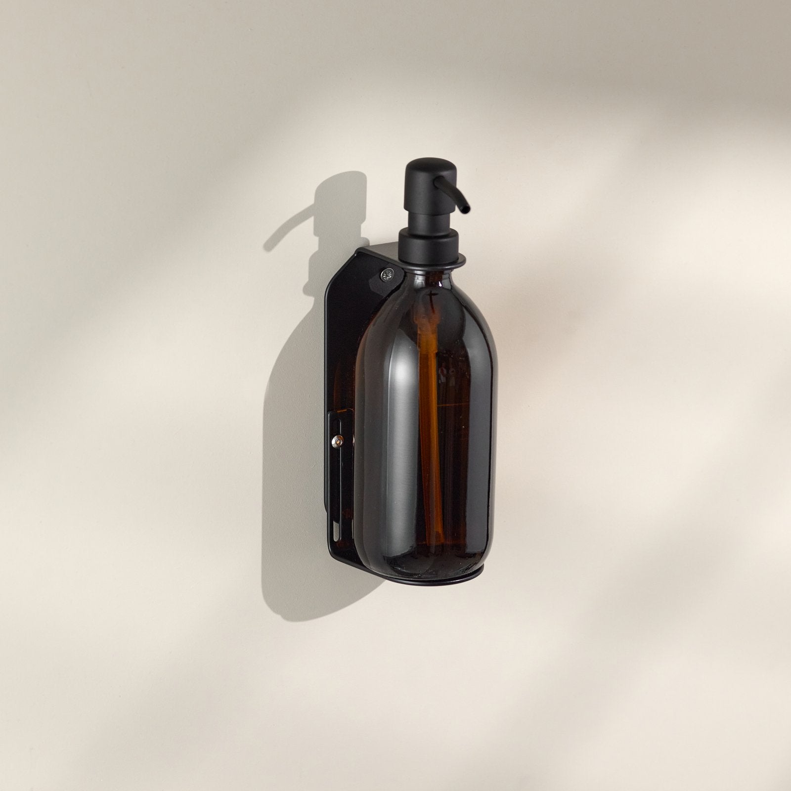 Black Wall Mounted Soap Dispenser