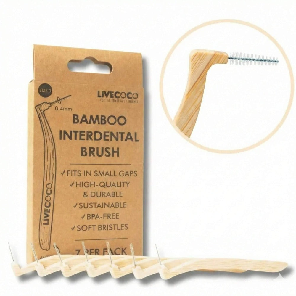 Bamboo Interdental Brushes (Reusable-7 pack)
