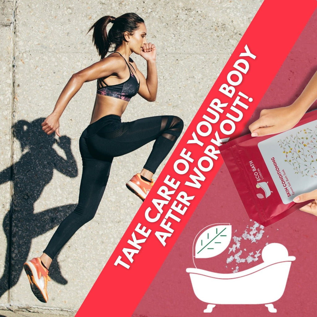 Skin Conditioning Epsom Salt Bath Soak Pouch