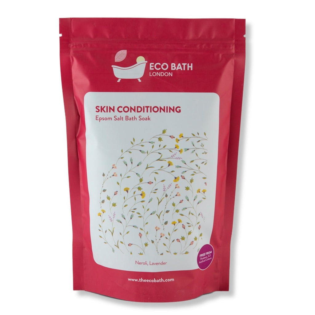 Skin Conditioning Epsom Salt Bath Soak Pouch