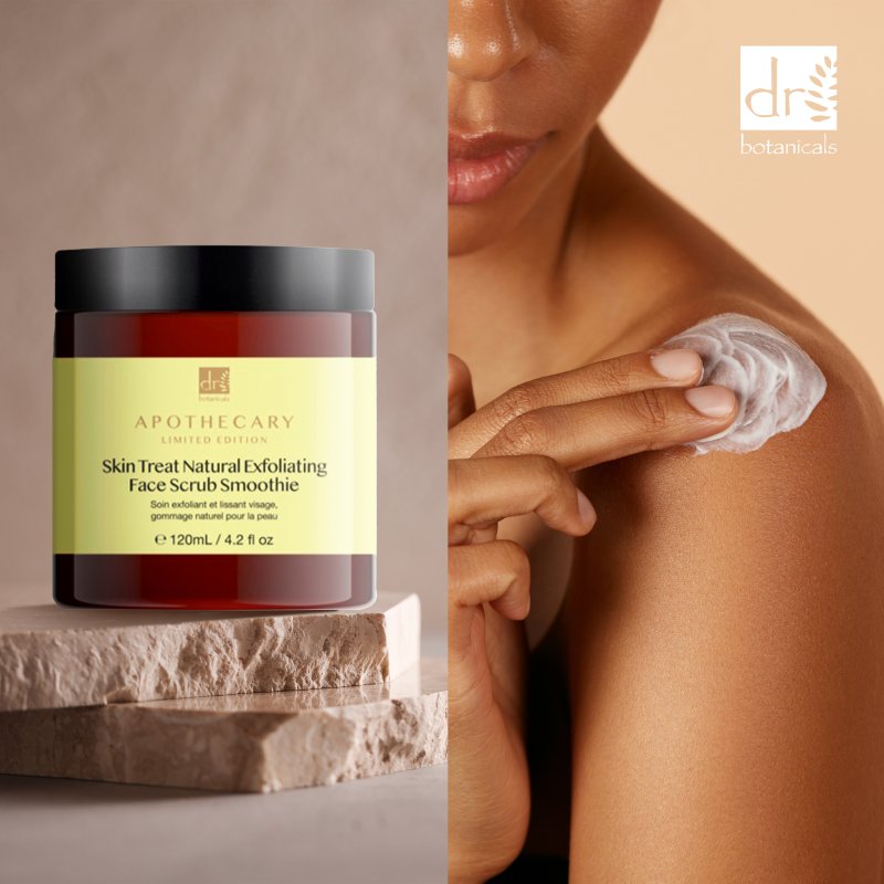 Natural Exfoliating Face Scrub Smoothie 120ml