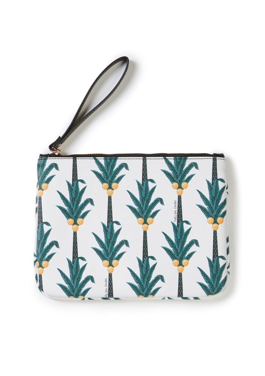 Coconut Printed Slide & Clutch Set