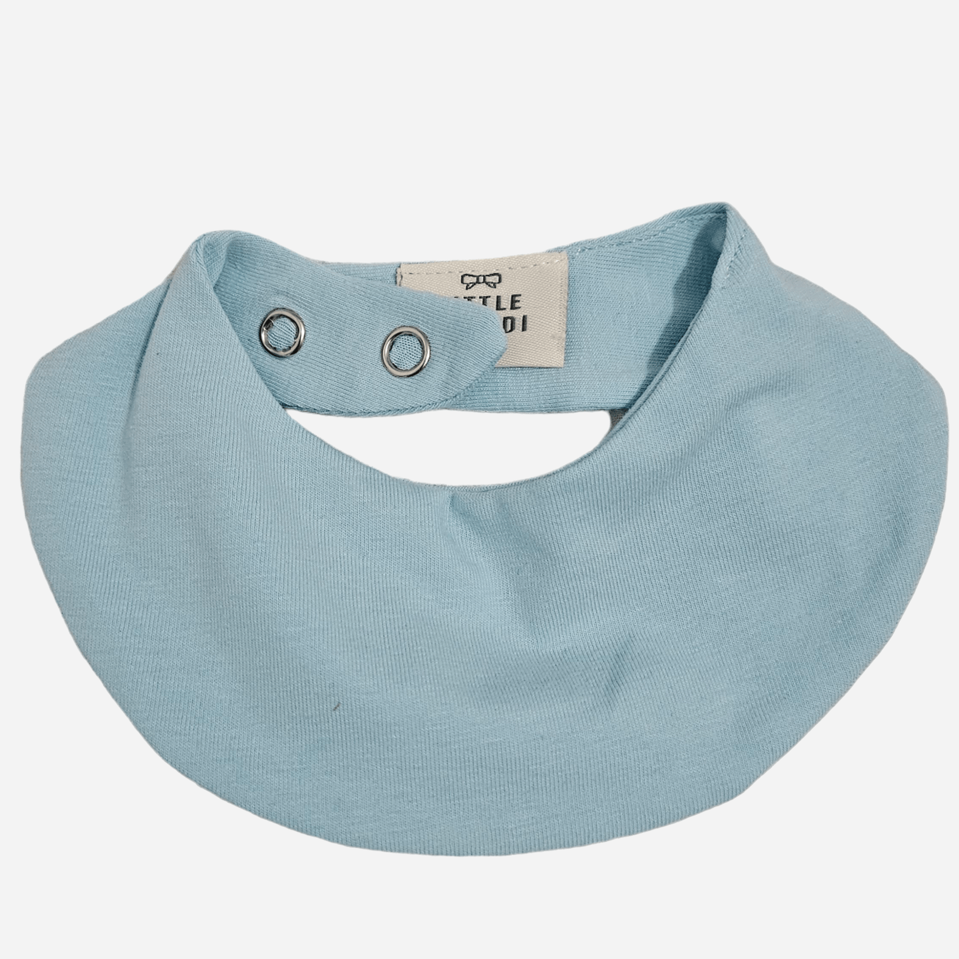 Small Bib in Sky Blue, Organic Cotton