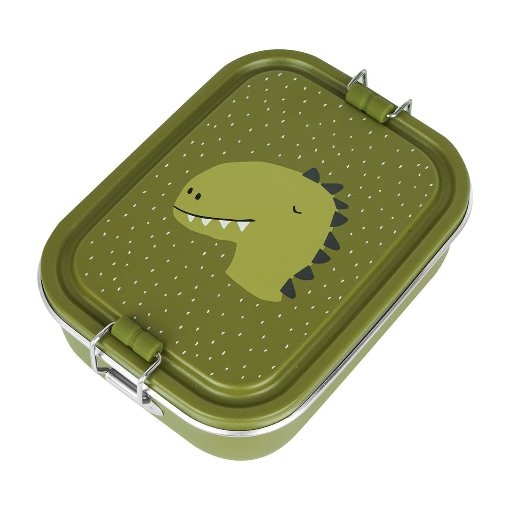 Durable Stainless Steel Lunch Box with Animal Friends - Safe & Fun for Kids by Trixie Baby at www.brixbailey.com