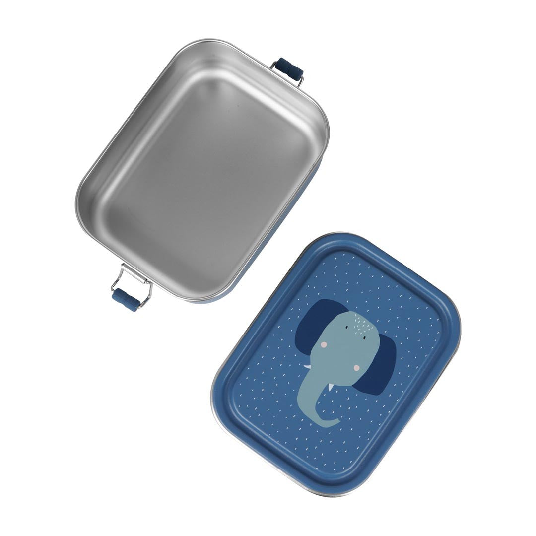 Durable Stainless Steel Lunch Box with Animal Friends - Safe & Kid-Friendly by Trixie Baby at www.brixbailey.com