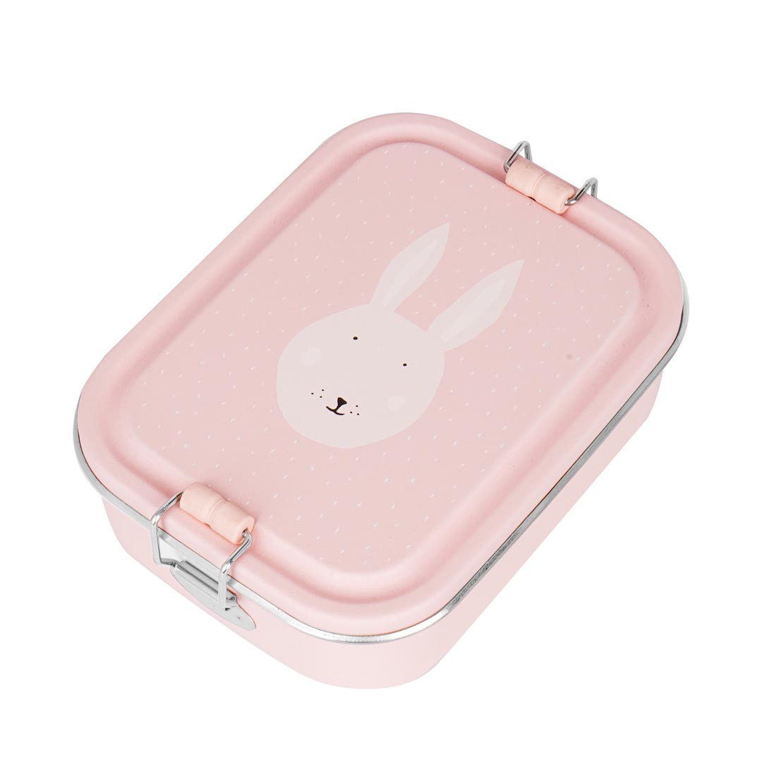 Enjoy Lunchtime Adventures with the Animal Friends Stainless Steel Lunch Box by Trixie Baby at www.brixbailey.com