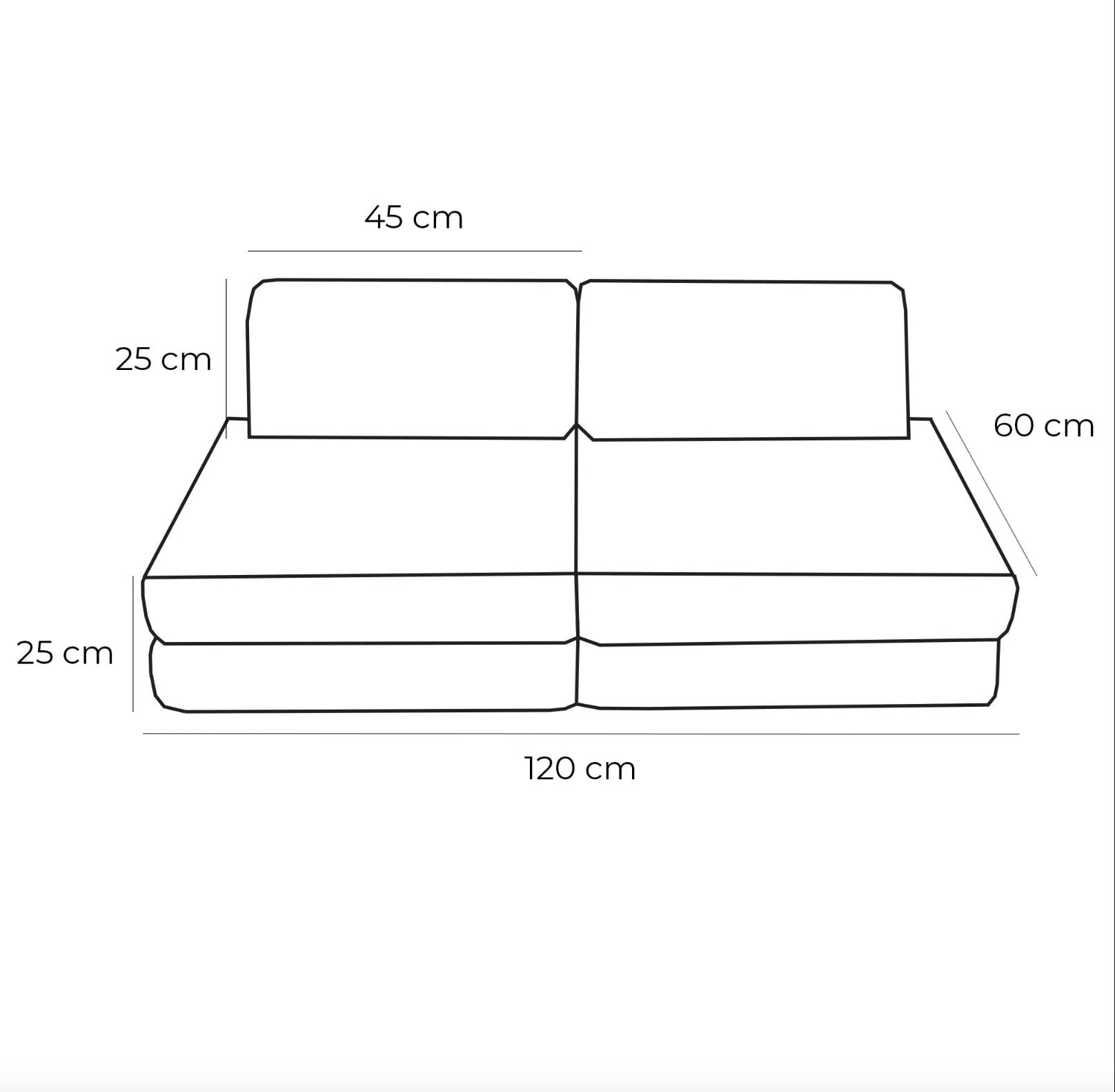 Small Kids Sofa – Compact, Stylish, and Comfortable - Versatile & Child-Safe by MeowBaby at www.brixbailey.com