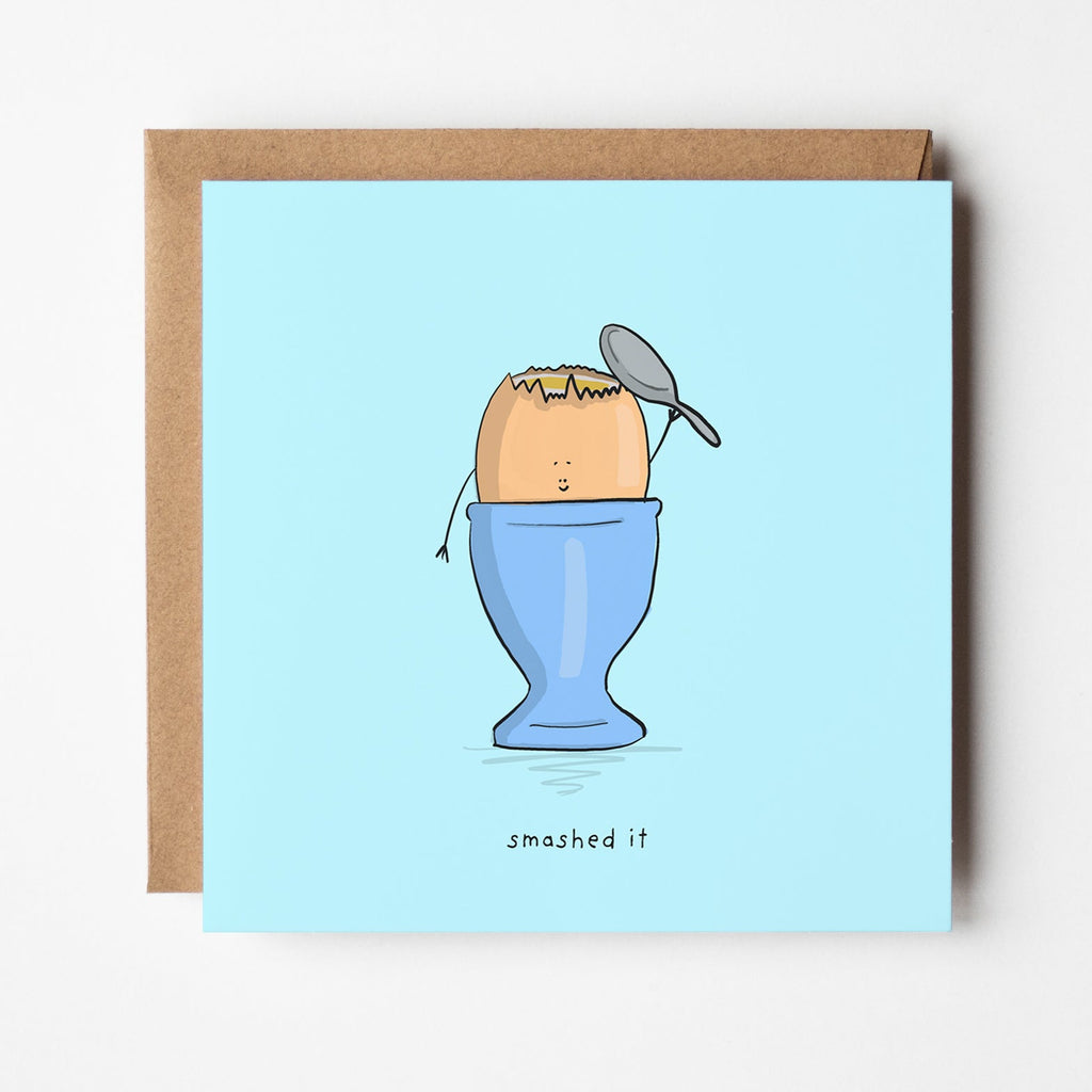 You Smashed It Congratulations Card