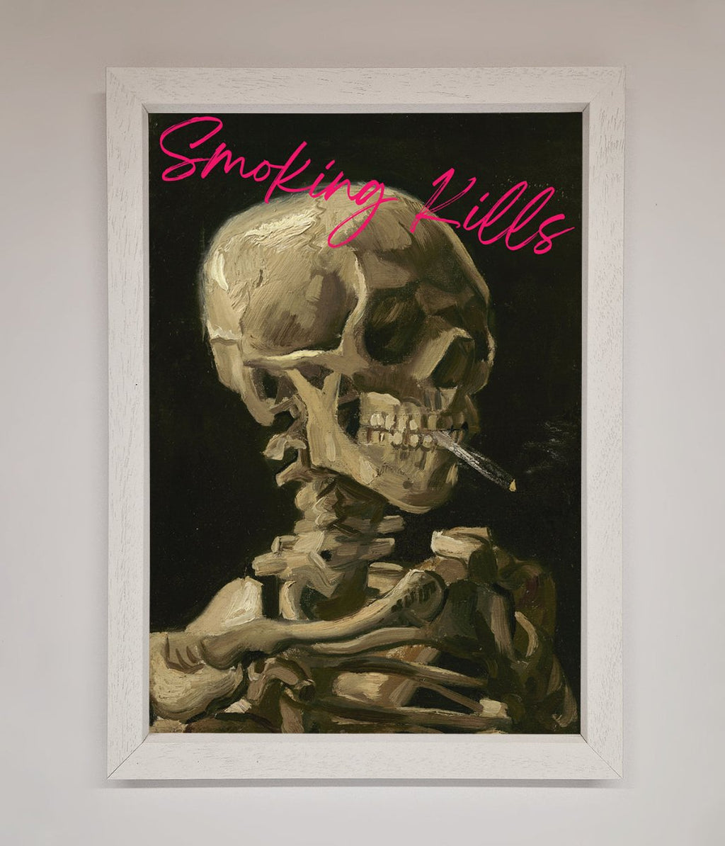 Smoking Kills Framed Wall Art