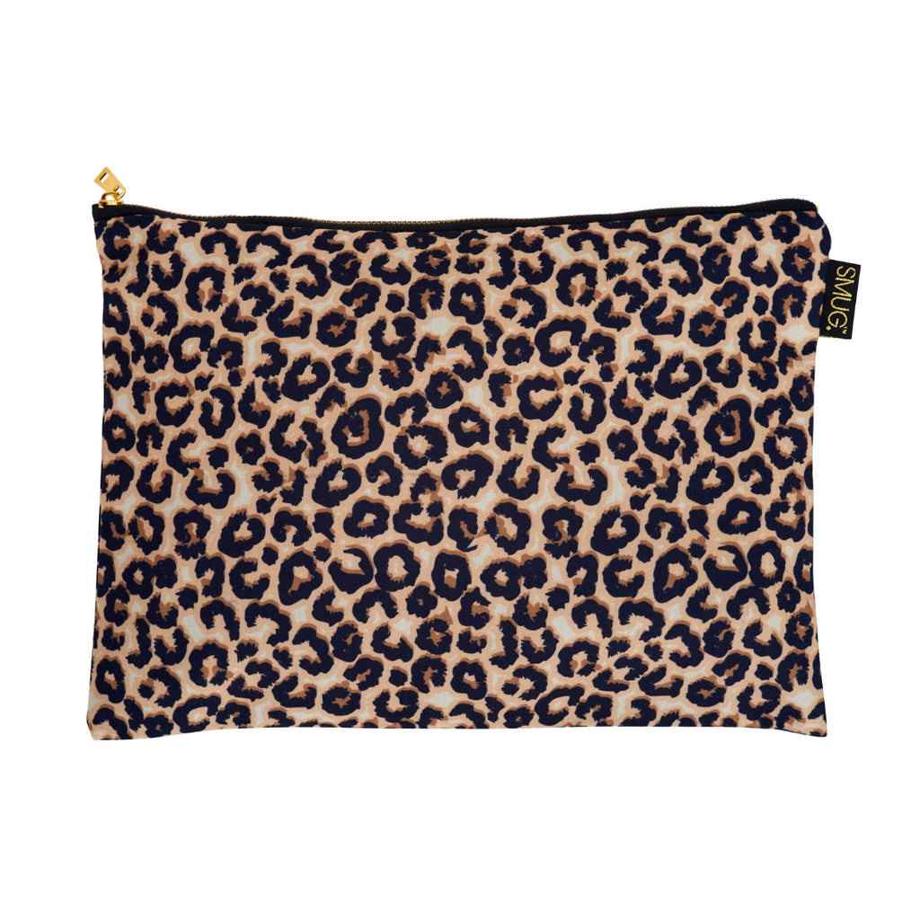 Leopard Print Accessories Bag
