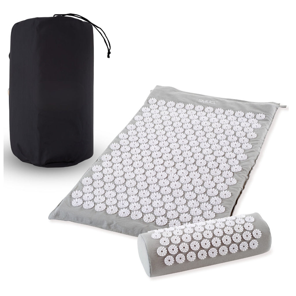 Acupressure Mat and Pillow Set for Natural Stress Relief