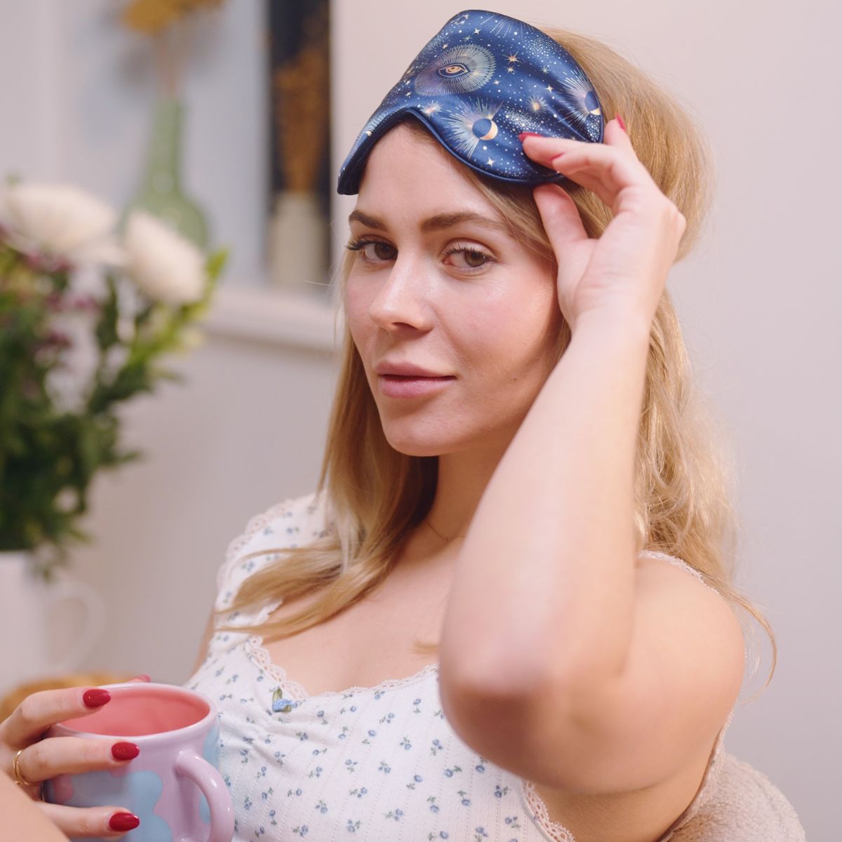 Satin Sleep Mask Twin Pack Sets in Various Designs