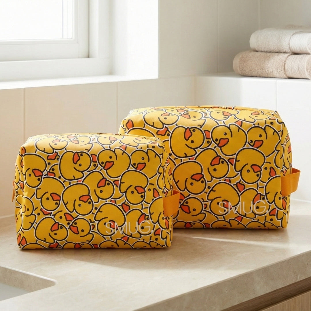 Duck Print Toiletry Bag