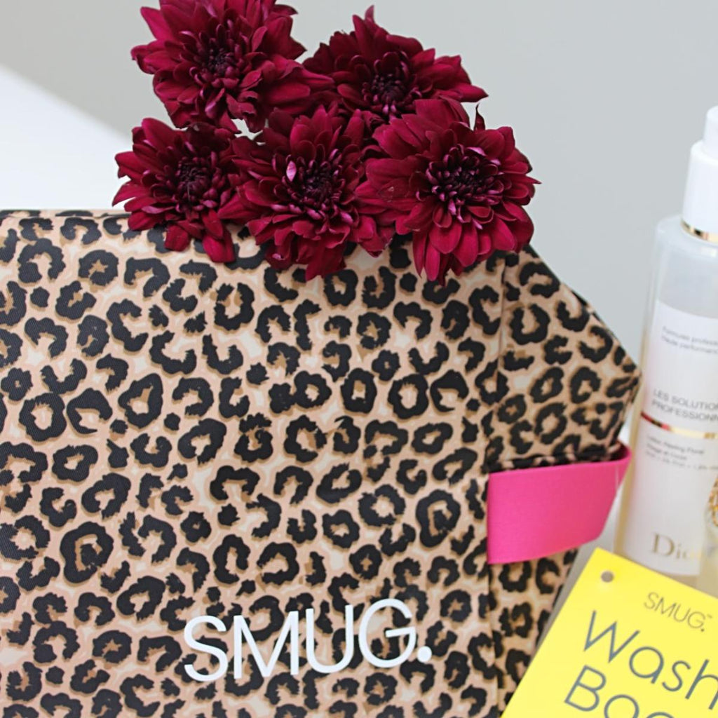 Leopard Print Wash Bag