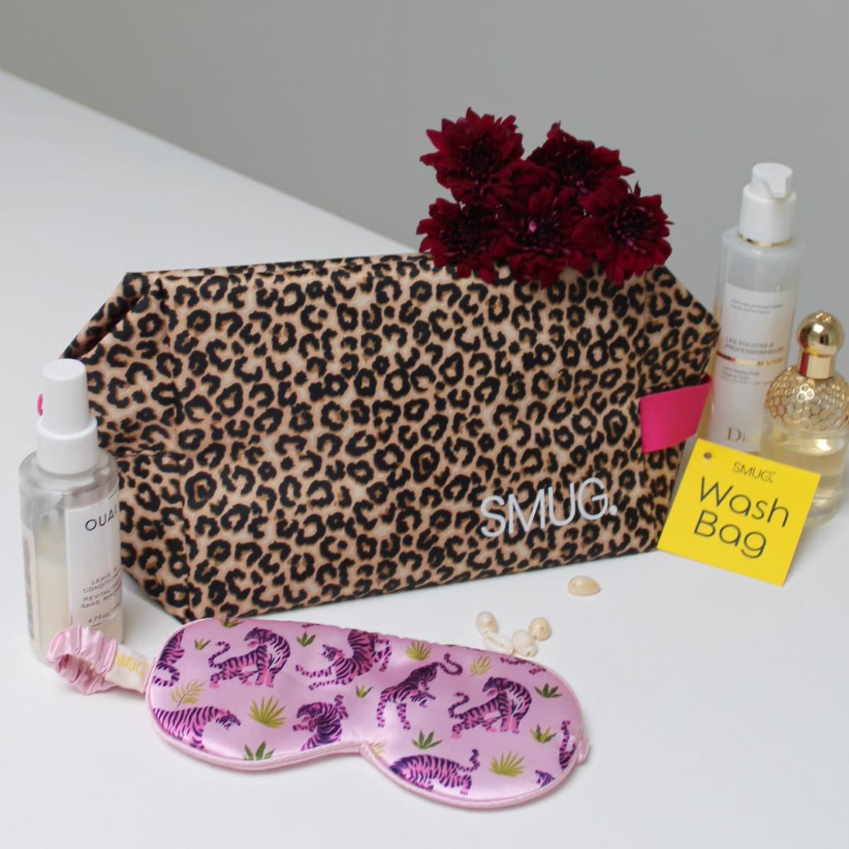 Leopard Print Wash Bag