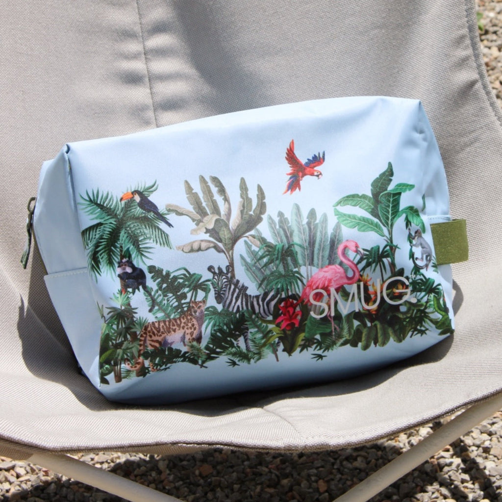 Jungle Print Wash Bag