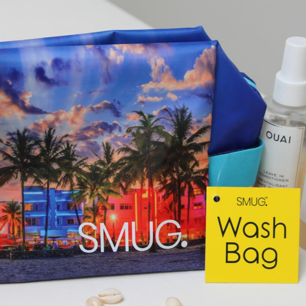 Miami Print Wash Bag