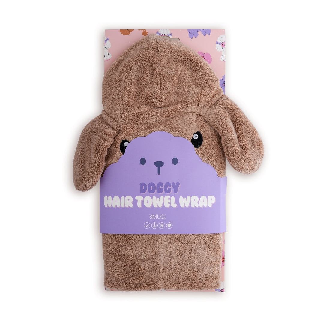 Doggy Hair Towel Wrap