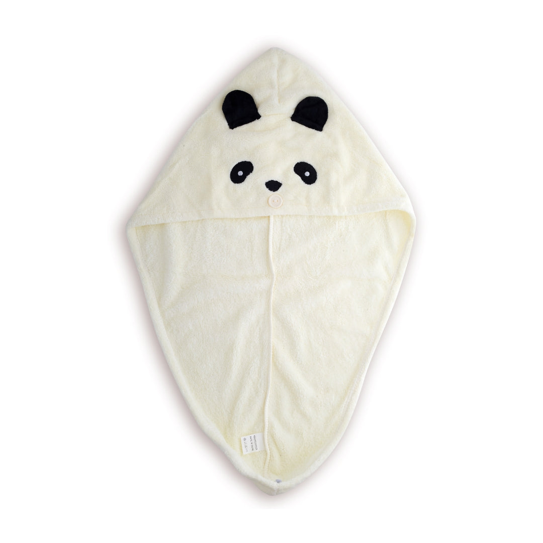 Panda Hair Towel Wrap