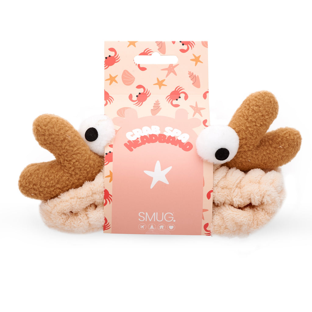 Crab Spa Headband Coral