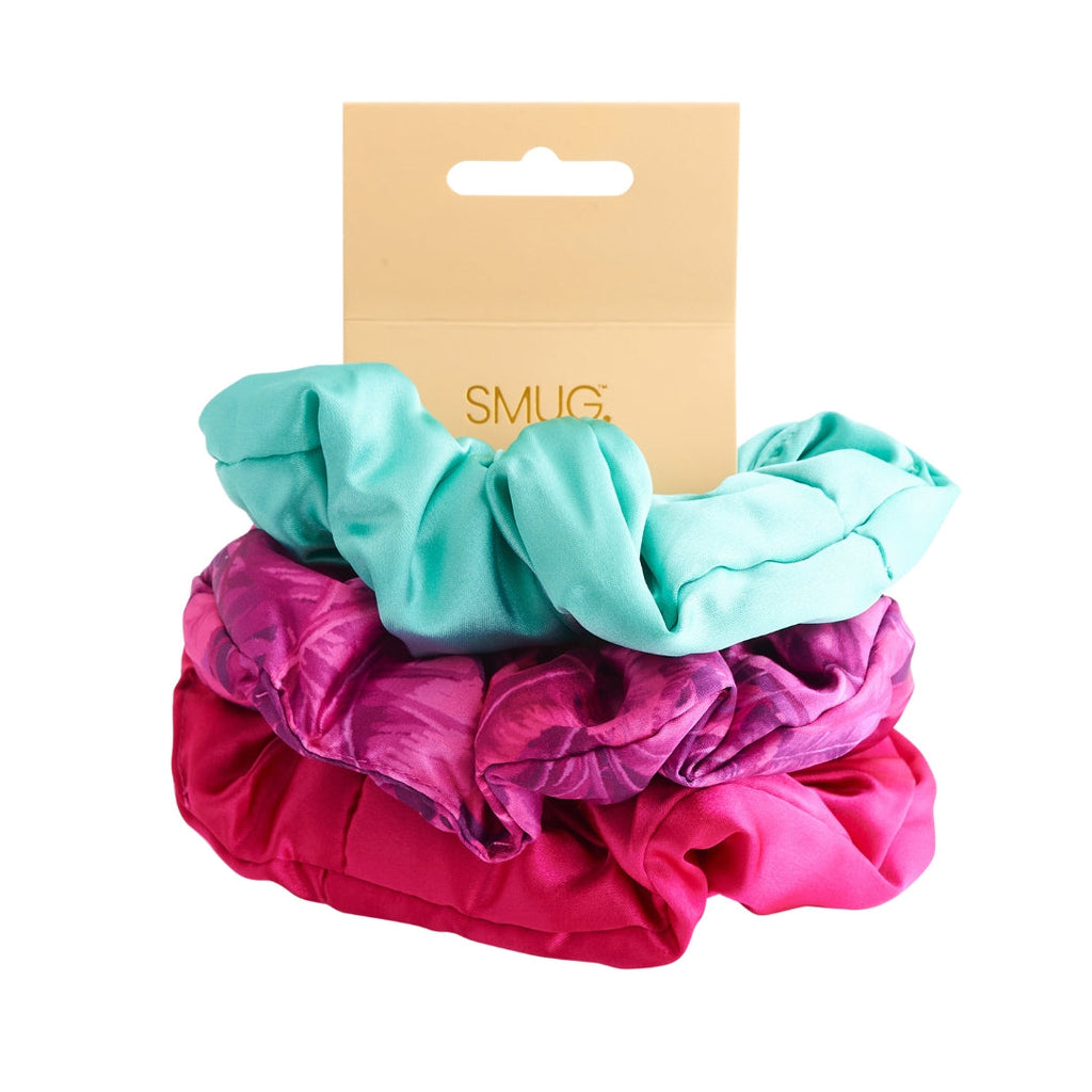 Cloud Satin Hair Scrunchie Set of 3 Scarlett Fern