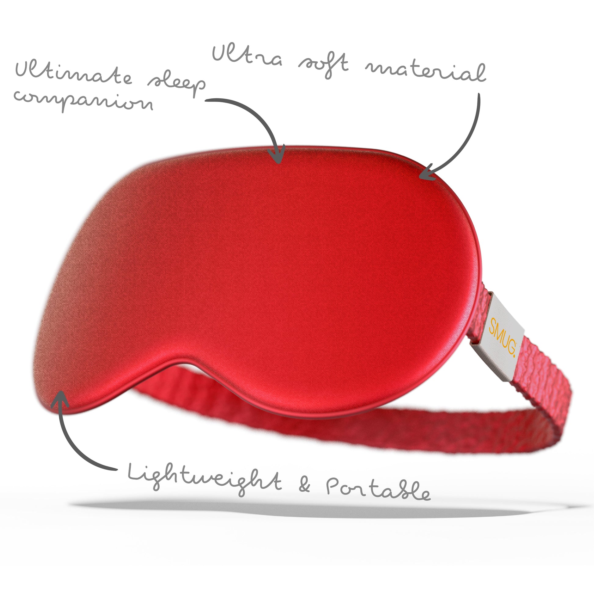 Red Satin Sleep Mask