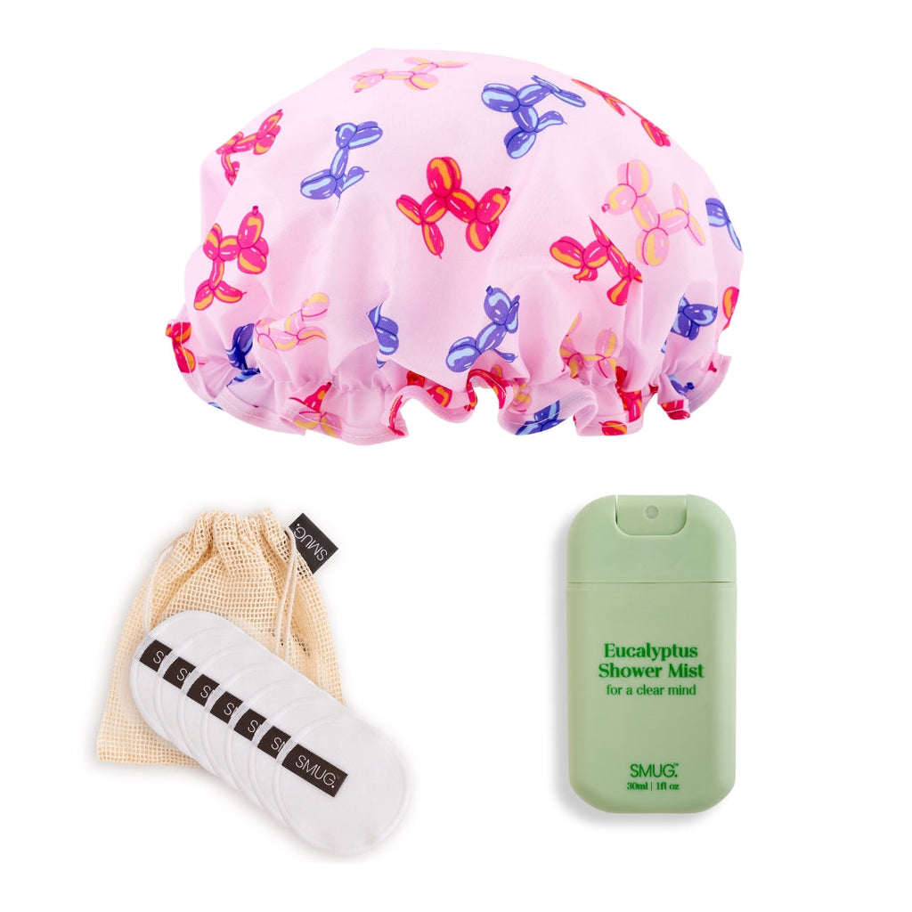 Shower and Spa Set in Multiple Prints