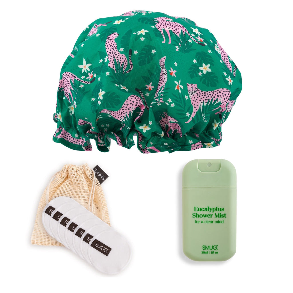 Shower and Spa Set in Multiple Prints