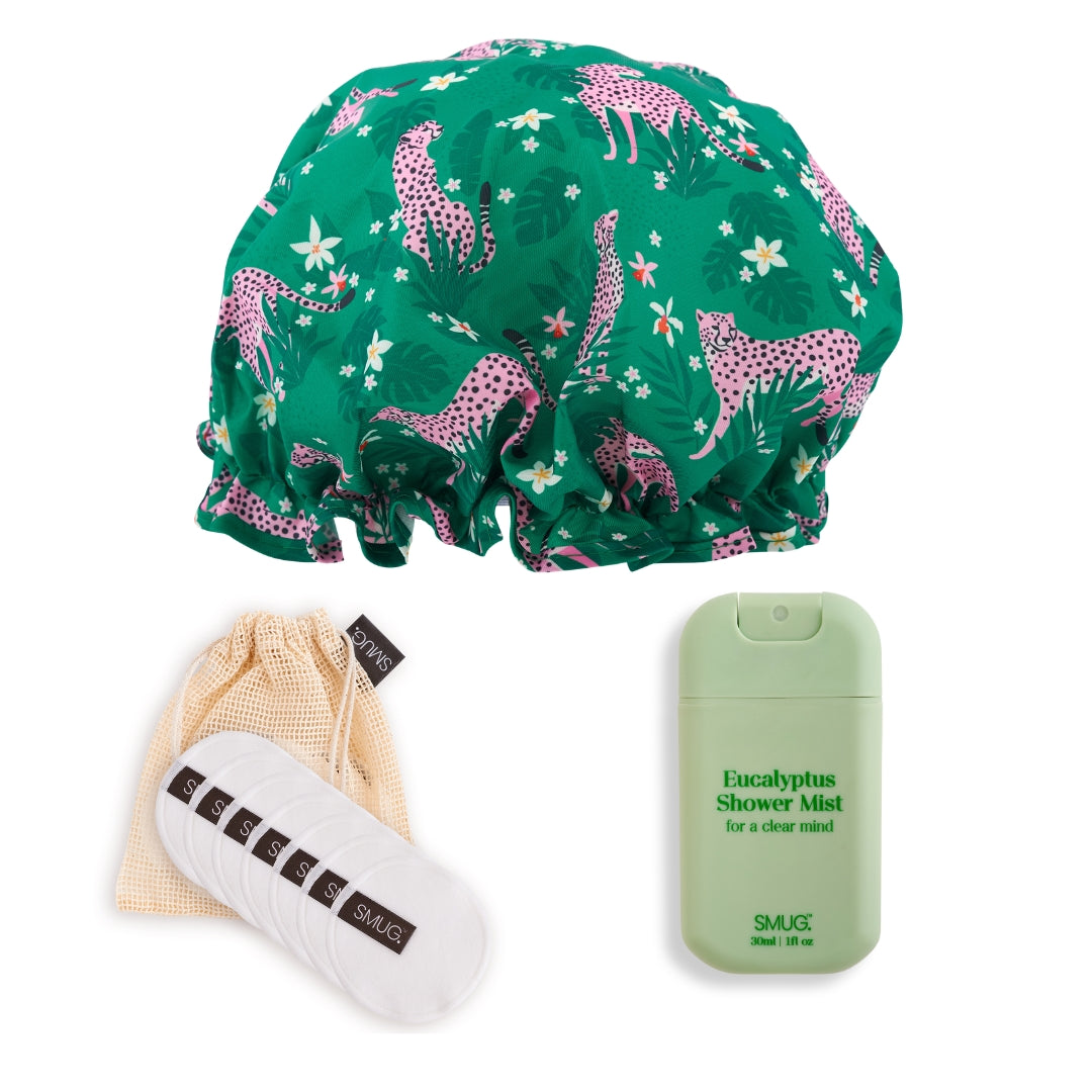 Shower and Spa Set in Multiple Prints