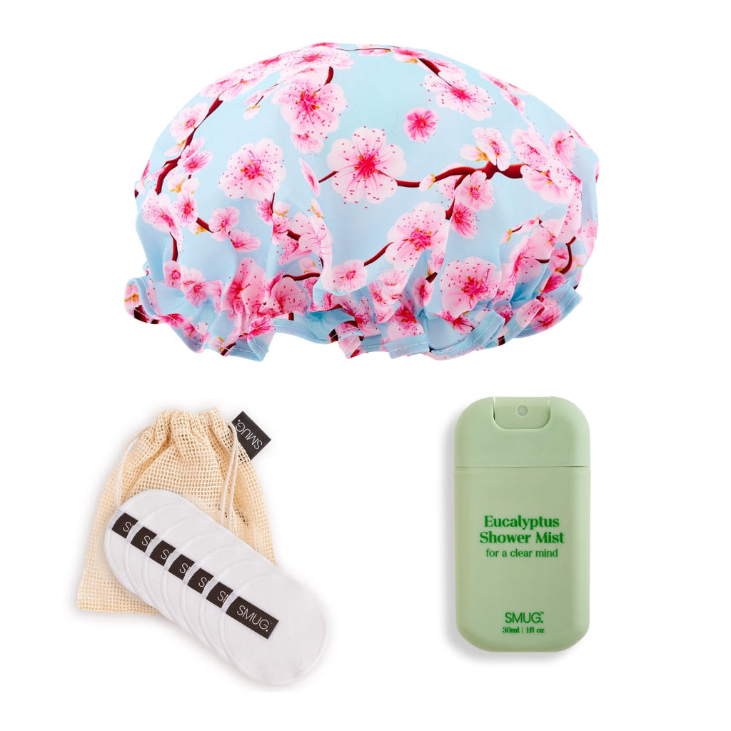 Shower and Spa Set in Multiple Prints