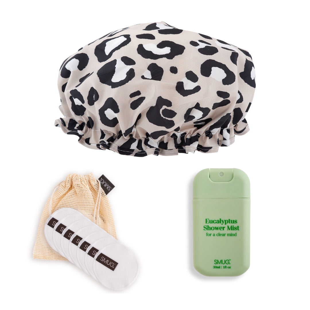 Shower and Spa Set in Multiple Prints