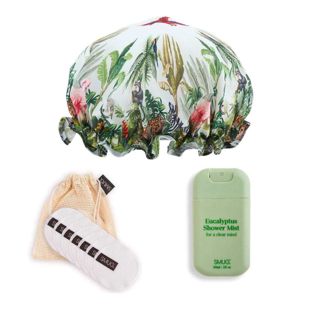 Shower and Spa Set in Multiple Prints