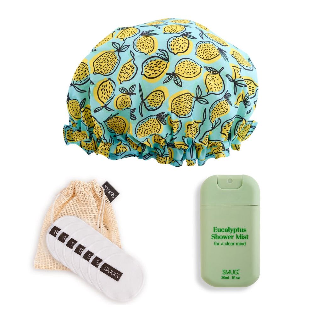 Shower and Spa Set in Multiple Prints