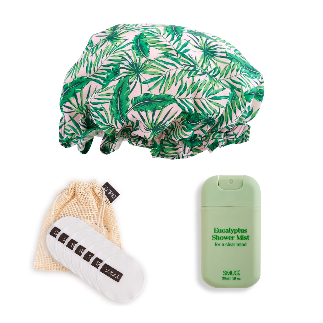 Shower and Spa Set in Multiple Prints