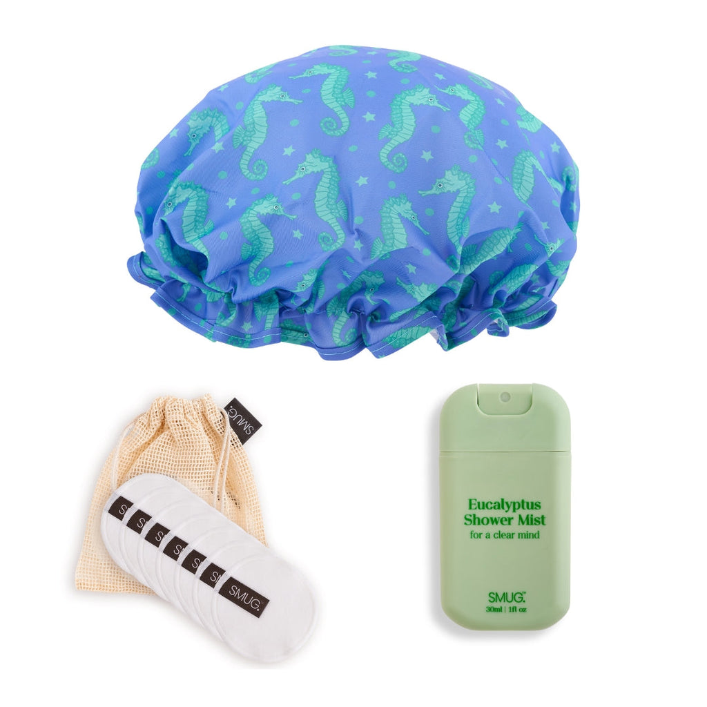 Shower and Spa Set in Multiple Prints