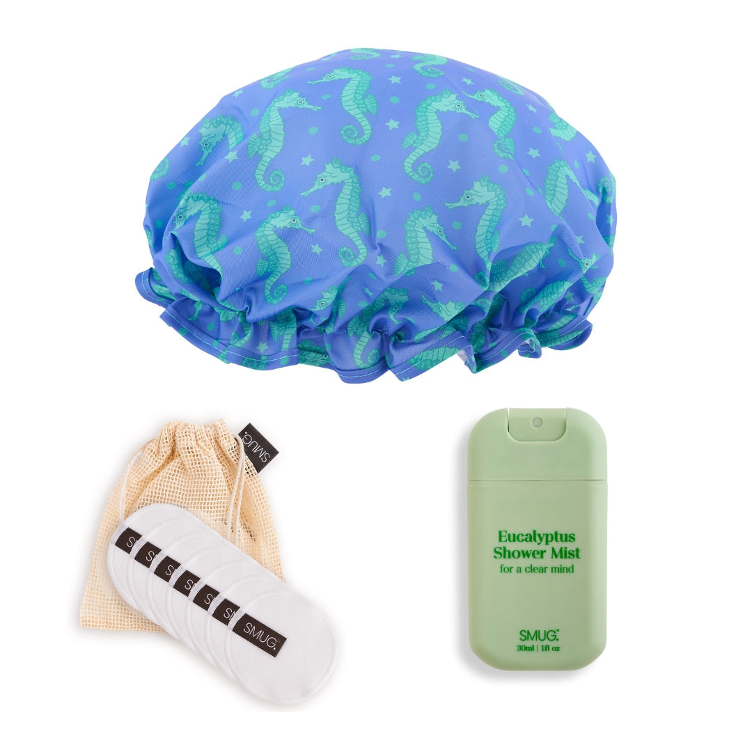 Shower and Spa Set in Multiple Prints