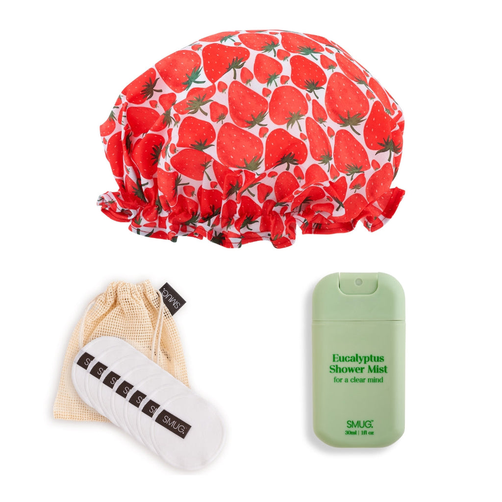 Shower and Spa Set in Multiple Prints