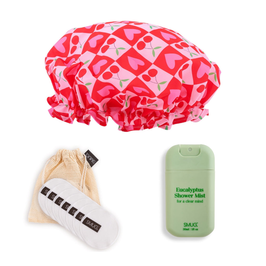 Shower and Spa Set in Multiple Prints