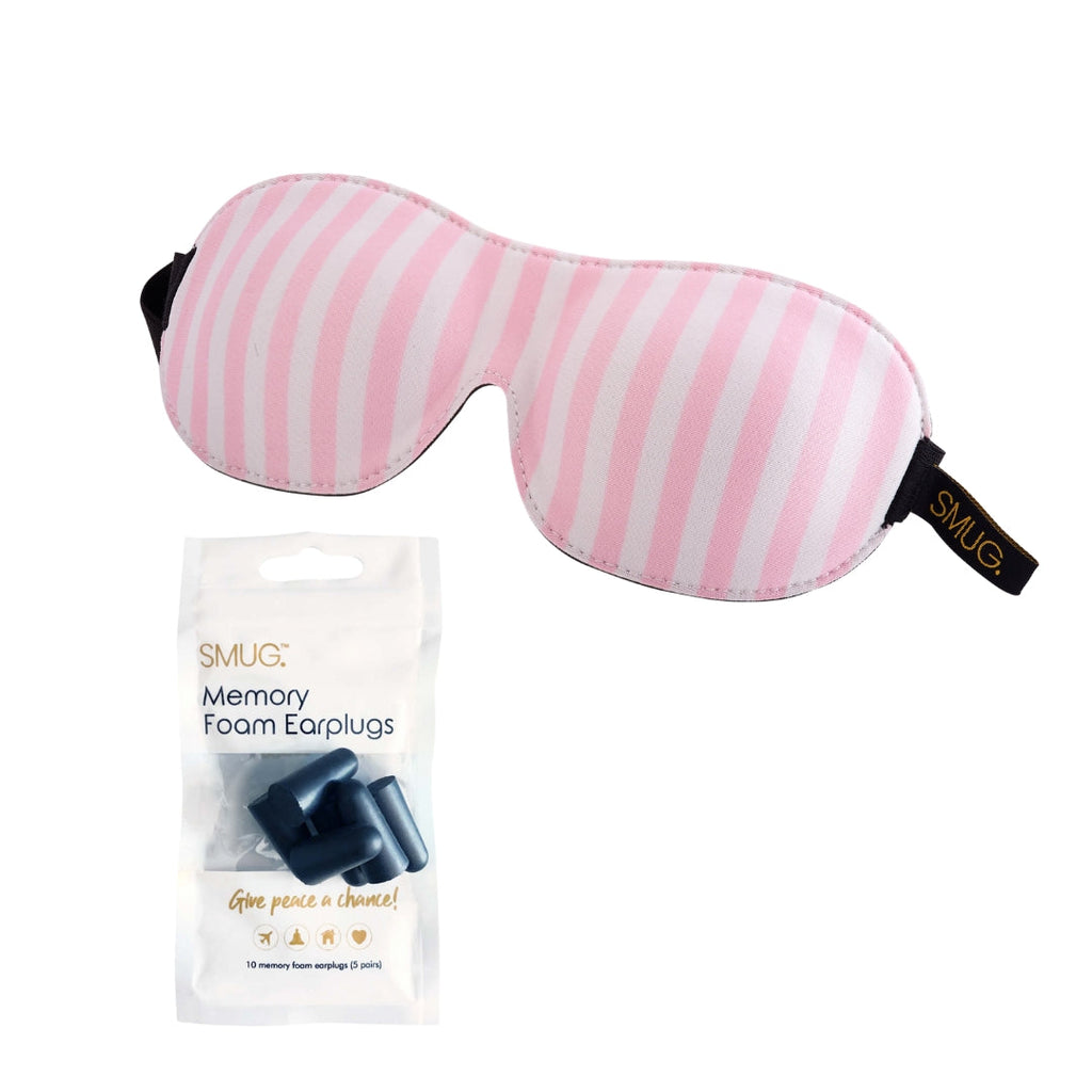 Contoured 3D Blackout Sleep Mask in Candy Shop Print