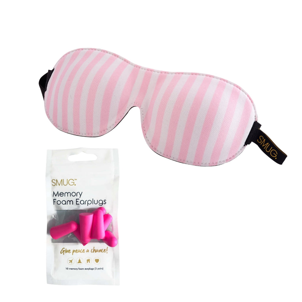 Contoured 3D Blackout Sleep Mask in Candy Shop Print