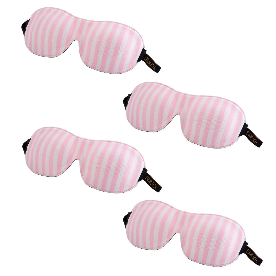 Contoured Sleep Mask Multipack Four Pack Various Designs